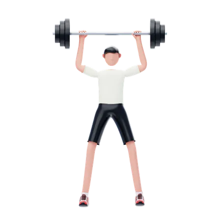 Weightlifting  3D Icon