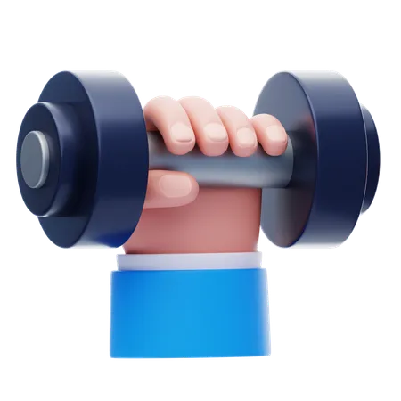 Weightlifting  3D Icon