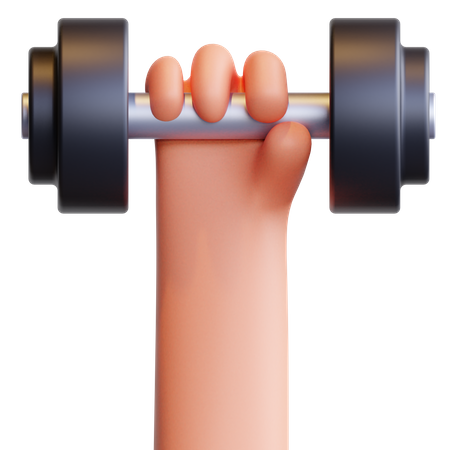 Weightlifting  3D Illustration