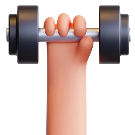 Weightlifting  3D Illustration