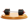 3d weightlifting logo