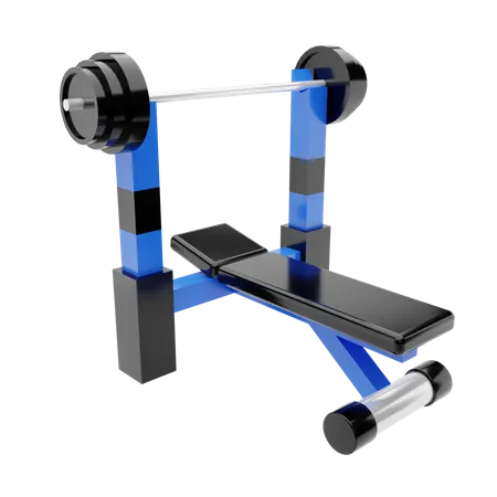 Weightlifting equipment  3D Illustration