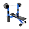 3d weight lifting equipment logo