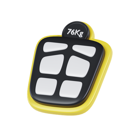 Weightscales  3D Icon