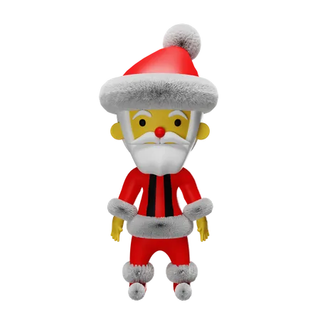 Weihnachts-Sinterklaas  3D Icon