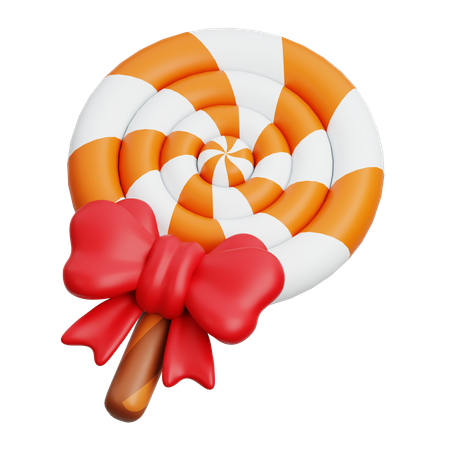 Weihnachts-Lollipop  3D Icon