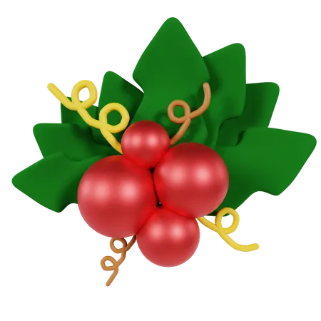 Weihnachtsmistel  3D Icon