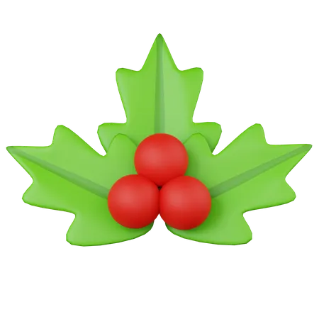 Weihnachtsmistel  3D Icon