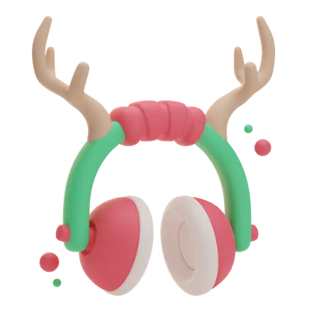 Weihnachten Ohrenschützer  3D Icon