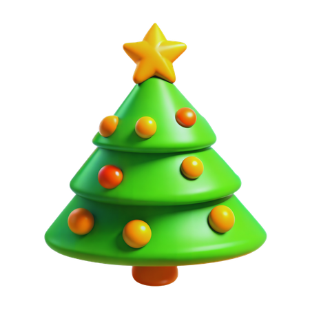 Weihnachtsbaum  3D Icon