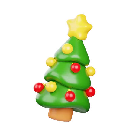 Weihnachtsbaum  3D Icon