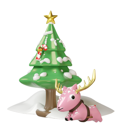 Weihnachtsbaum  3D Icon