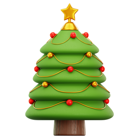 Weihnachtsbaum  3D Icon