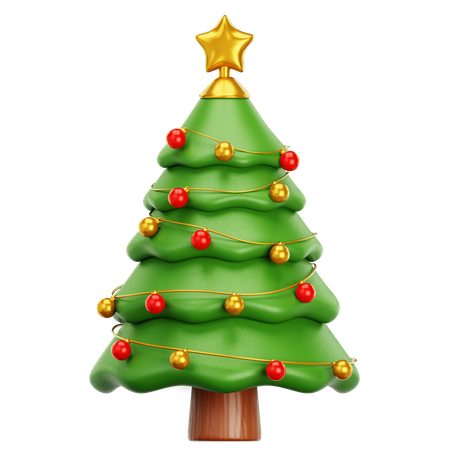 Weihnachtsbaum  3D Icon