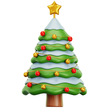 Weihnachtsbaum  3D Icon