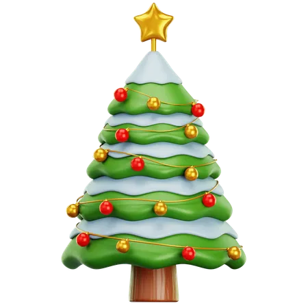 Weihnachtsbaum  3D Icon