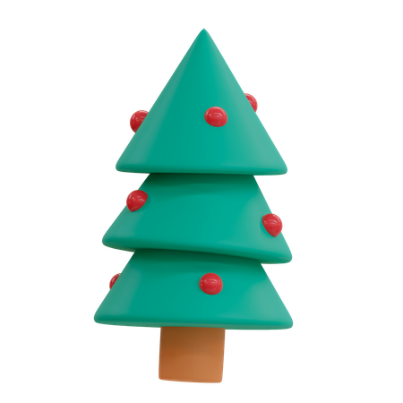 Weihnachtsbaum  3D Illustration