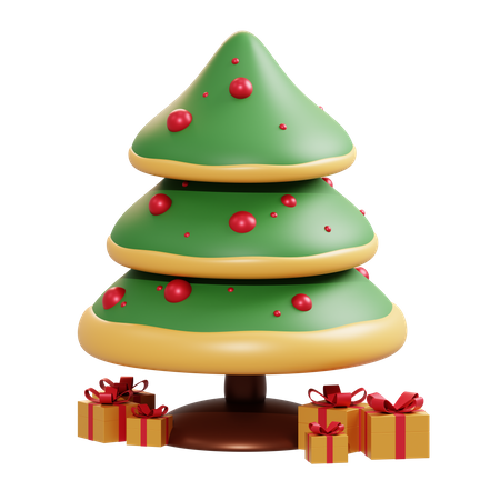 Weihnachtsbaum  3D Illustration