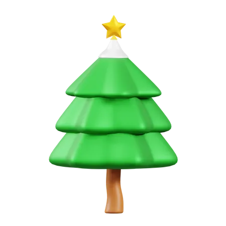 Weihnachtsbaum  3D Illustration
