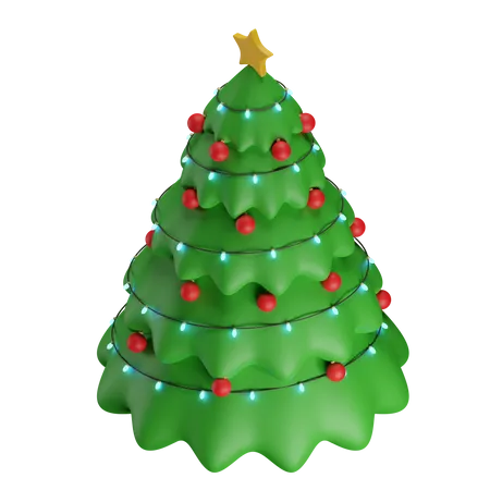 Weihnachtsbaum  3D Icon