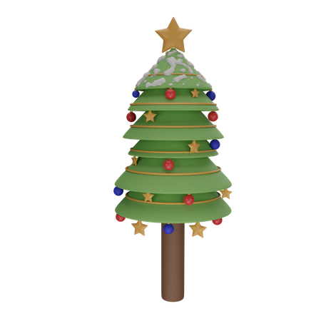 Weihnachtsbaum  3D Illustration