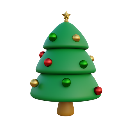 Weihnachtsbaum  3D Icon