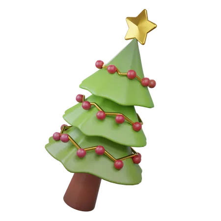 Weihnachtsbaum  3D Icon