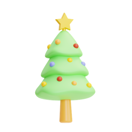 Weihnachtsbaum  3D Icon