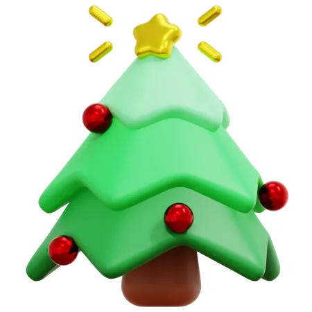 Weihnachtsbaum  3D Icon