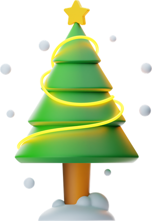 Weihnachtsbaum  3D Icon