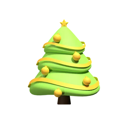 Weihnachtsbaum  3D Icon