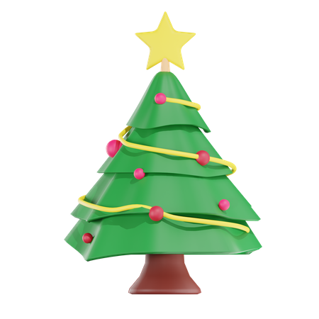 Weihnachtsbaum  3D Icon