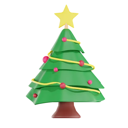 Weihnachtsbaum  3D Icon