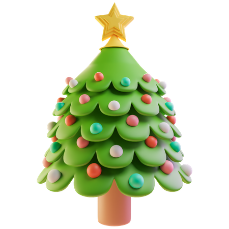 Weihnachtsbaum  3D Icon