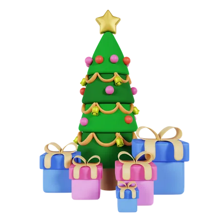 Weihnachtsbaum  3D Icon