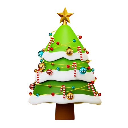 Weihnachtsbaum  3D Icon