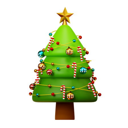 Weihnachtsbaum  3D Icon