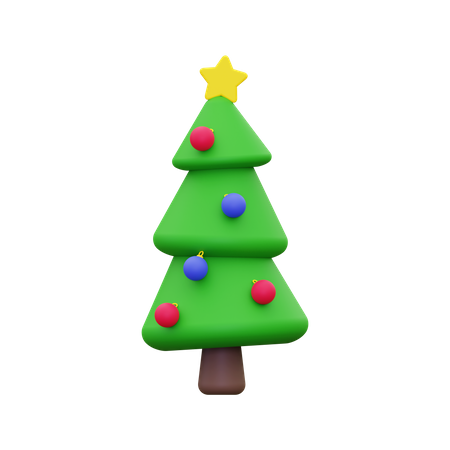 Weihnachtsbaum  3D Icon