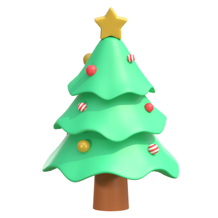 Weihnachtsbaum  3D Icon