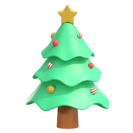 Weihnachtsbaum  3D Icon