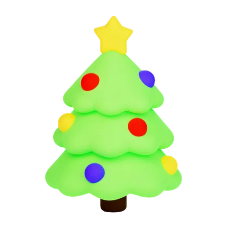 Weihnachtsbaum  3D Icon