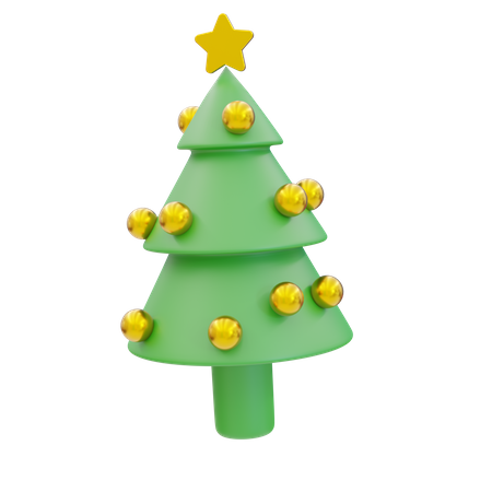 Weihnachtsbaum  3D Icon