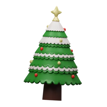 Weihnachtsbaum  3D Icon