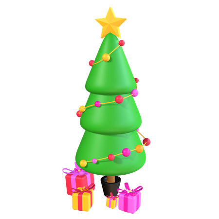 Weihnachtsbaum  3D Icon