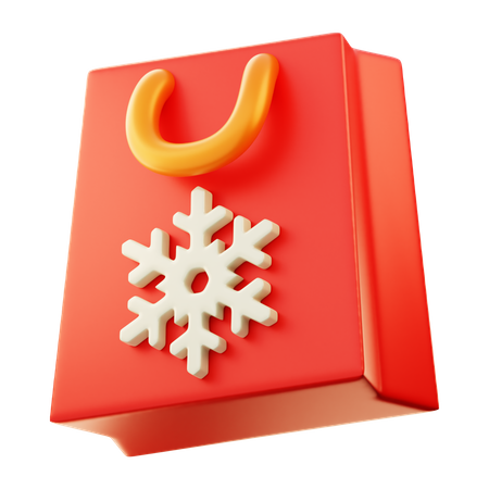 Weihnachtseinkauf  3D Icon