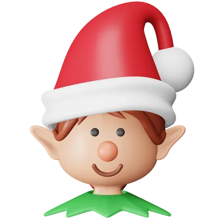Weihnachtselfe  3D Icon