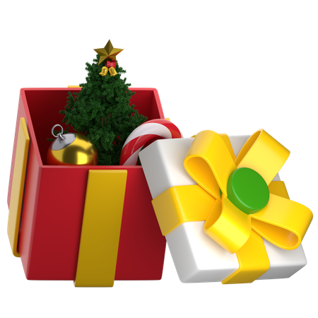 Weihnachtsgeschenk  3D Icon