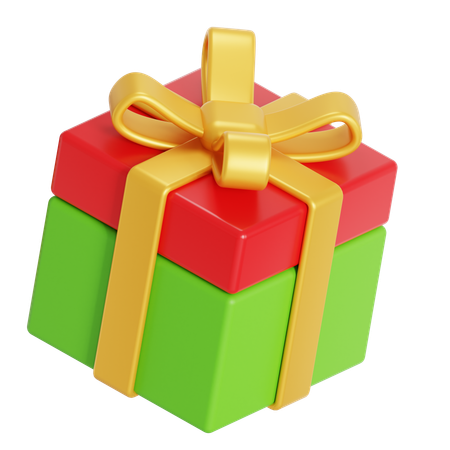 Weihnachtsgeschenk  3D Icon