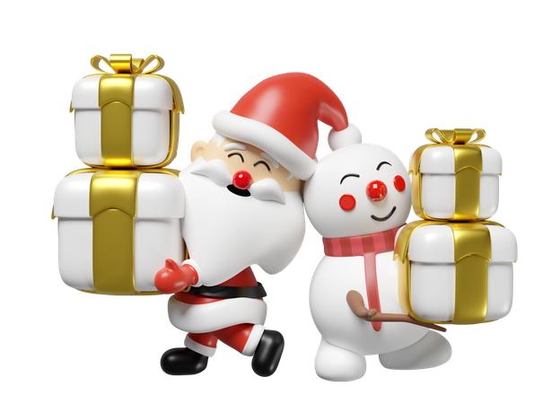 Weihnachtsgeschenk  3D Icon