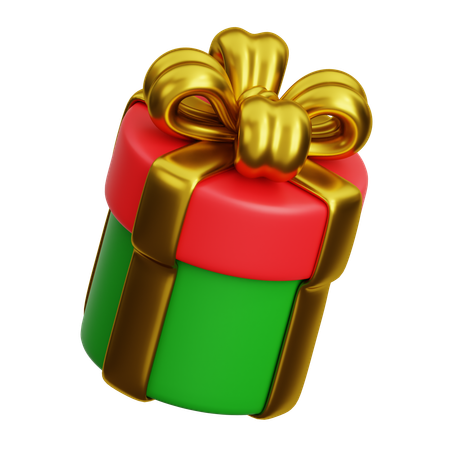 Weihnachtsgeschenkbox 2  3D Icon